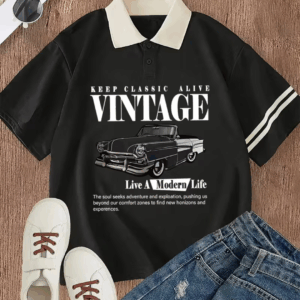 Women's Vintage Car Graphic Shirt